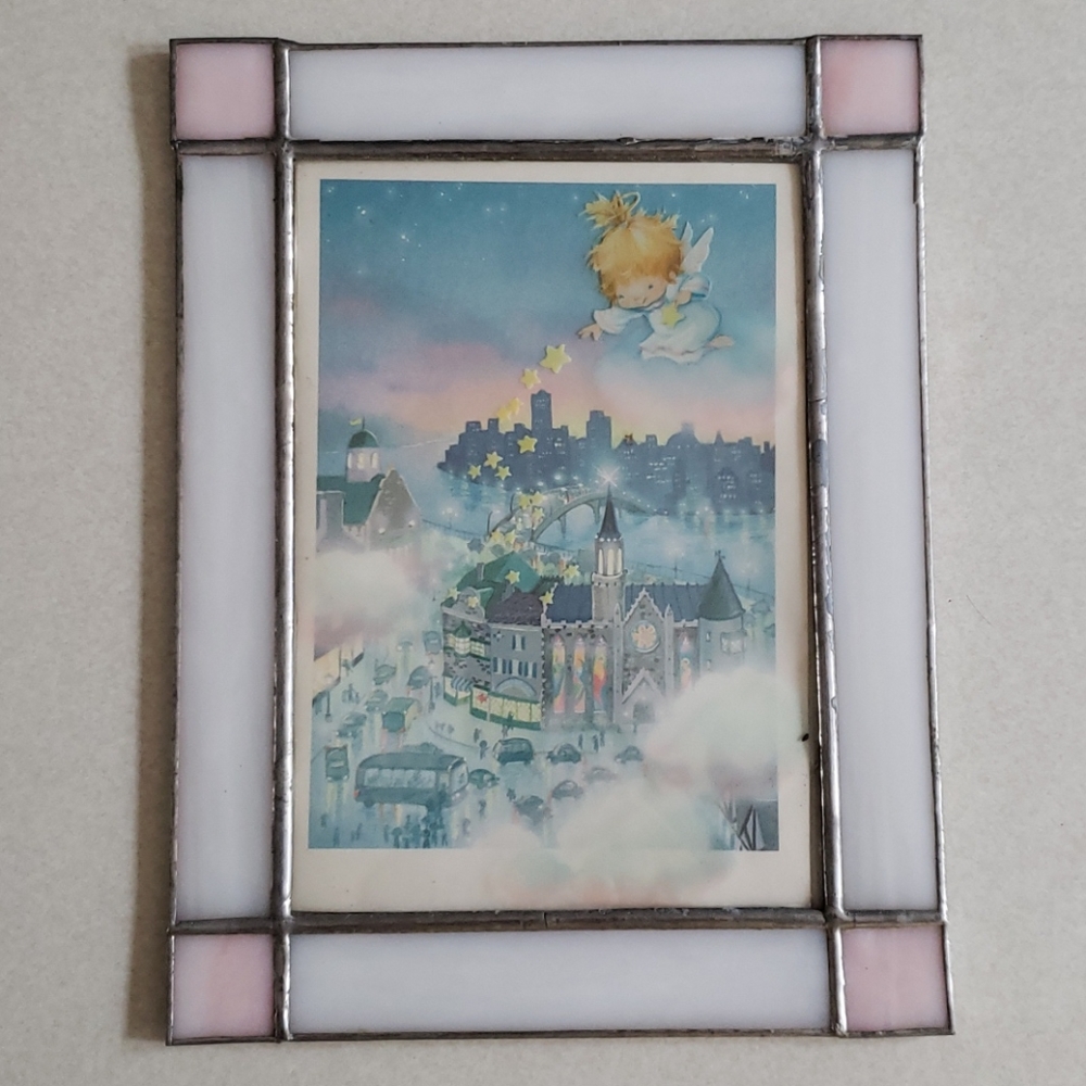 Stained Glass Frame with Katybeth Card